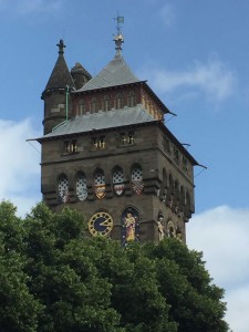 castle clock tower